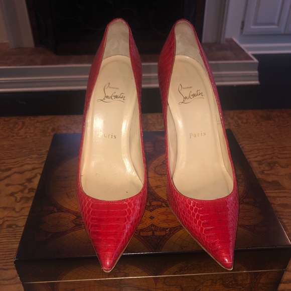 Christian Louboutin Watersnake Lucido - Picture 2 of 5